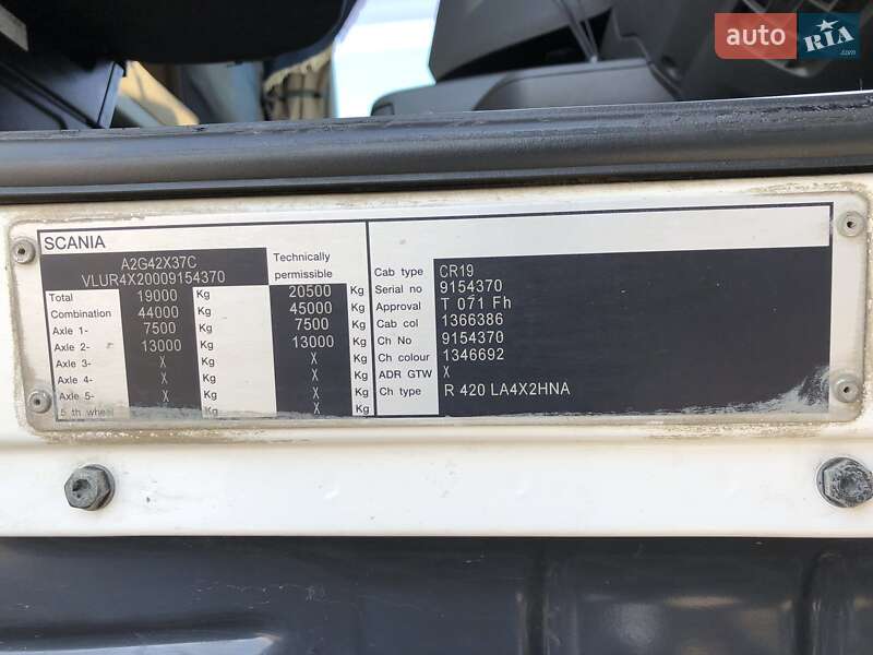 Тягач Scania R 420 2011 в Києві