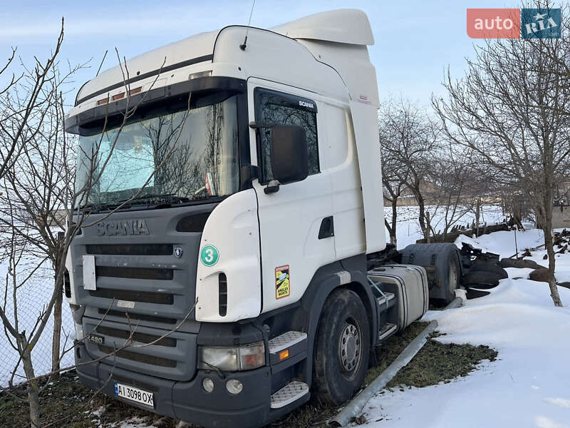 Тягач Scania R 420 2005 в Окнах