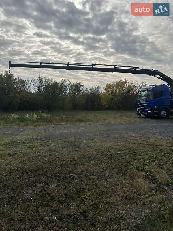 Кран-маніпулятор Scania R 440 2010 в Ужгороді