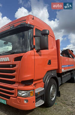 Кран-маніпулятор Scania R 450 2014 в Чернівцях