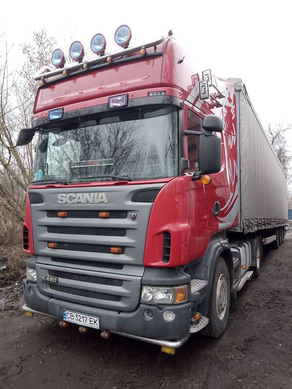 Тентованый Scania R 480 2009 в Нежине