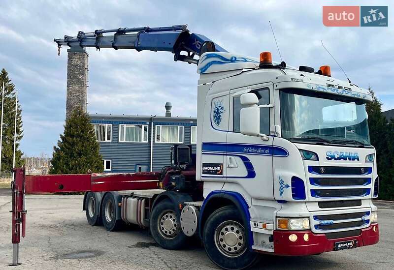 Кран-манипулятор Scania R 500 2010 в 