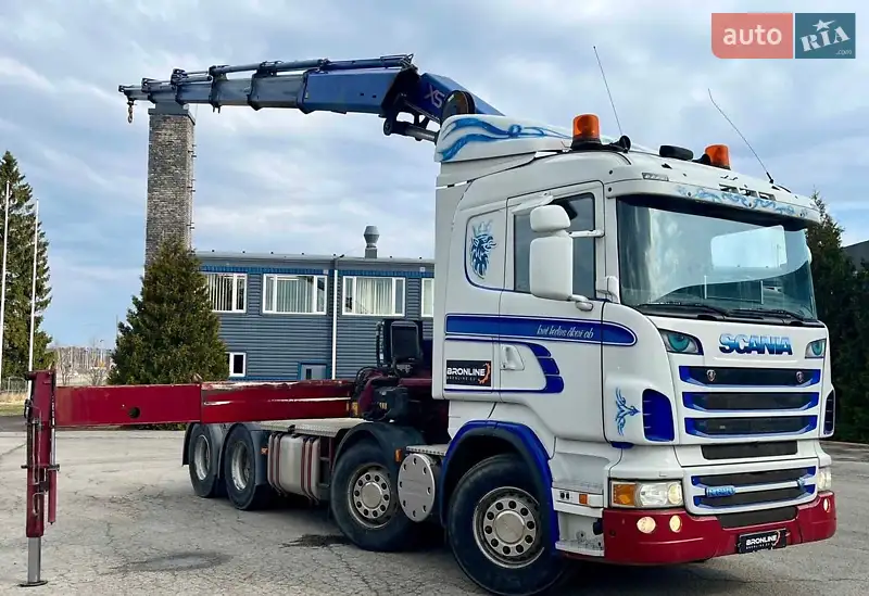 Кран-манипулятор Scania R 500 2010 в 
