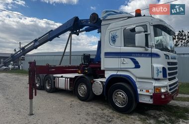 Кран-маніпулятор Scania R 500 2010 в Луцьку