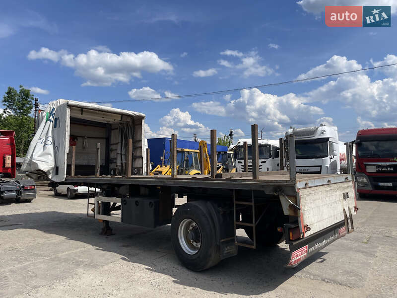 Тентований борт (штора) - напівпричіп SCHMIDT P 18-E8 2005 в Львові