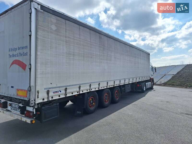 Тентованный борт (штора) - полуприцеп SCHMIDT S01 2007 в Львове