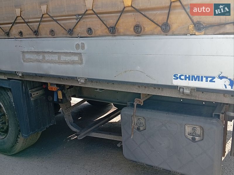 Тентованный борт (штора) - полуприцеп SCHMIDT S01 2011 в Харькове