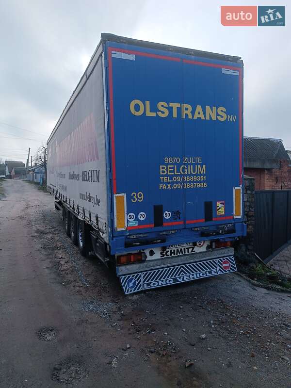 Тентованный борт (штора) - полуприцеп SCHMIDT SPR 2000 в Виннице