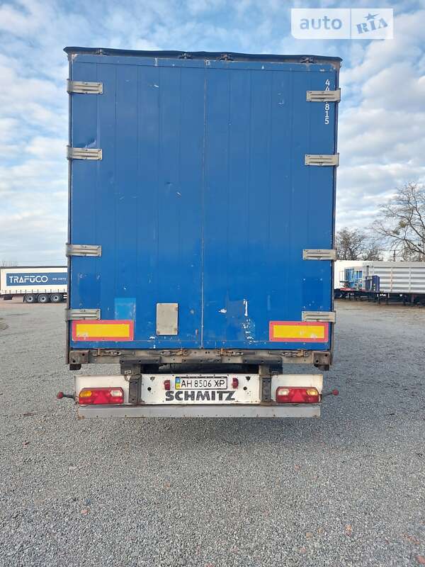Тентованный борт (штора) - полуприцеп Schmitz Cargobull BPW 2004 в Макарове