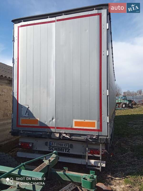 Тентованный борт (штора) - полуприцеп Schmitz Cargobull Cargobull 2007 в Ивано-Франковске