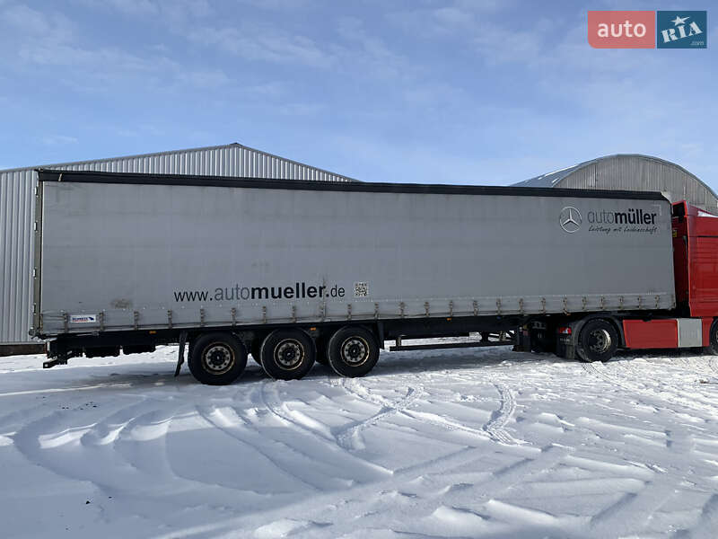 Тентований борт (штора) - напівпричіп Schmitz Cargobull Cargobull 2016 в Луцьку