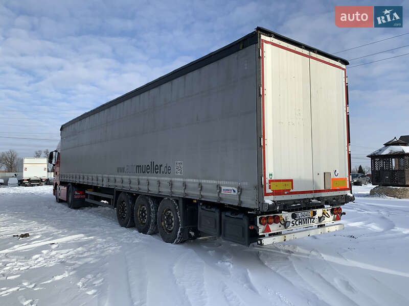 Тентований борт (штора) - напівпричіп Schmitz Cargobull Cargobull 2016 в Луцьку