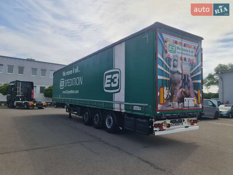 Тентованный борт (штора) - полуприцеп Schmitz Cargobull Cargobull 2017 в Виннице