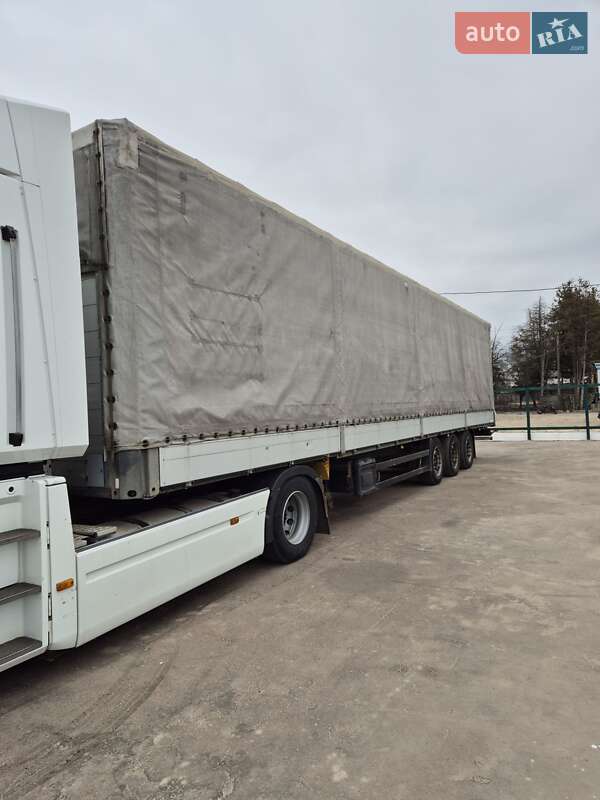 Бортовий напівпричіп Schmitz Cargobull Cargobull 2008 в Чернігові