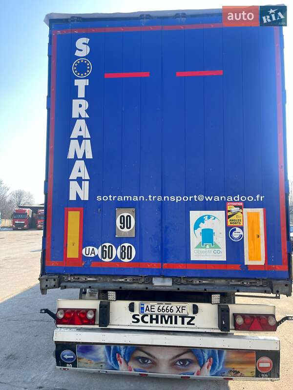 Тентований борт (штора) - напівпричіп Schmitz Cargobull Cargobull 2014 в Дніпрі фото 6 Тентований борт (штора) - напівпричіп Schmitz Cargobull Cargobull 2014 в Дніпрі