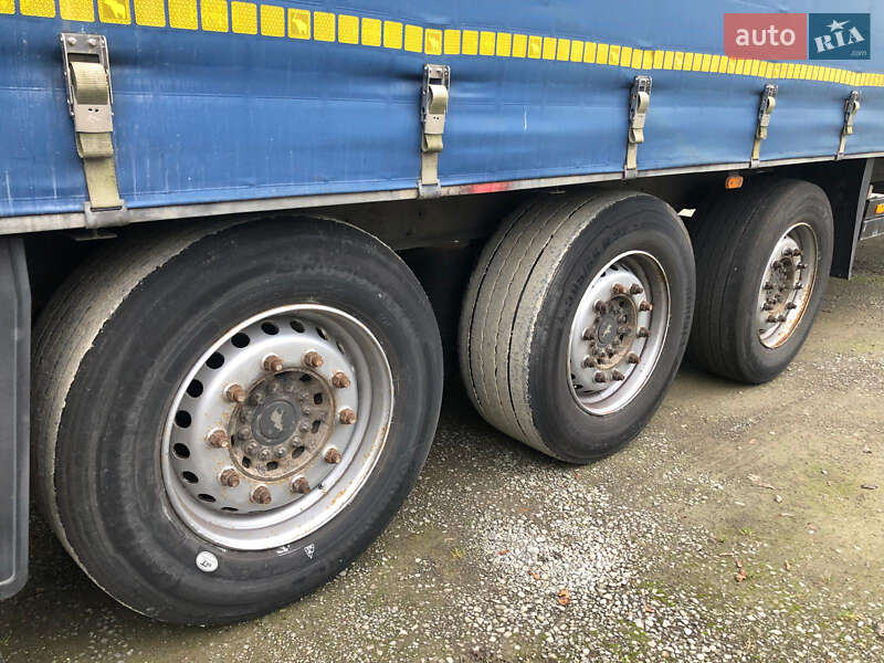 Тентованный борт (штора) - полуприцеп Schmitz Cargobull Cargobull 2012 в Луцке