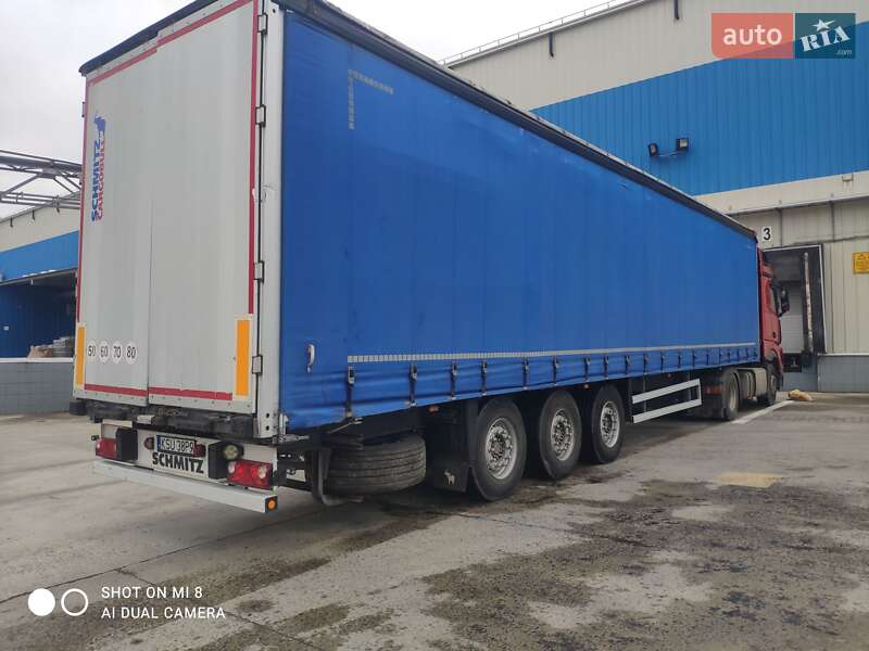 Тентованный борт (штора) - полуприцеп Schmitz Cargobull Cargobull 2006 в Стрые