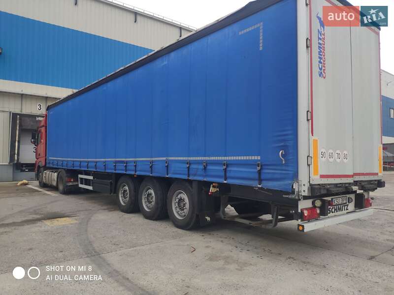 Тентованный борт (штора) - полуприцеп Schmitz Cargobull Cargobull 2006 в Стрые