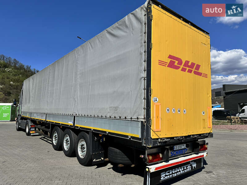 Тентованный борт (штора) - полуприцеп Schmitz Cargobull Cargobull 2012 в Новоднестровске