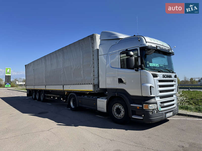 Тентованный борт (штора) - полуприцеп Schmitz Cargobull Cargobull 2012 в Новоднестровске