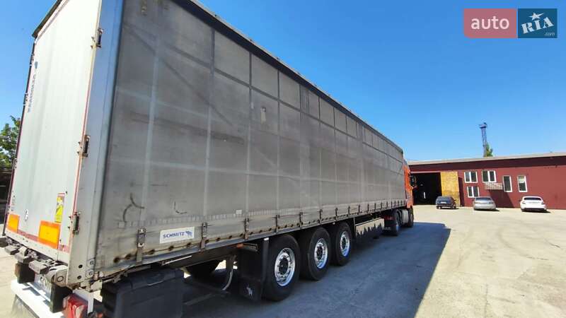 Тентований борт (штора) - напівпричіп Schmitz Cargobull Cargobull 2012 в Кривому Розі