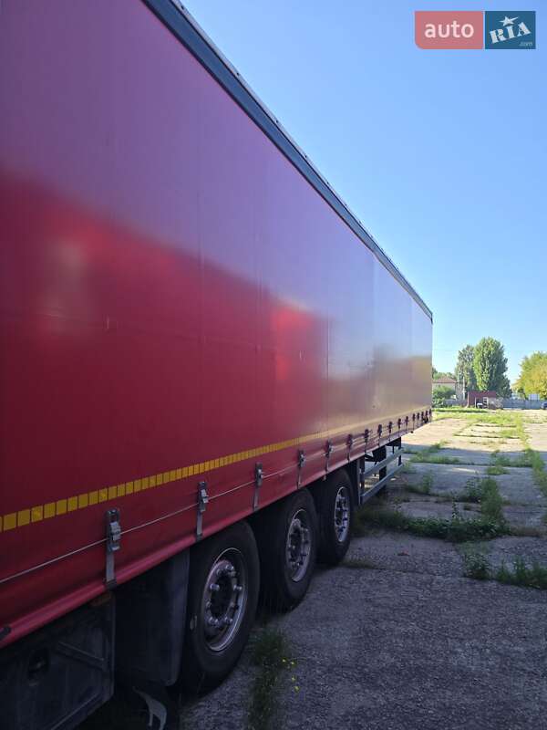 Тентованный борт (штора) - полуприцеп Schmitz Cargobull Cargobull 2008 в Киеве