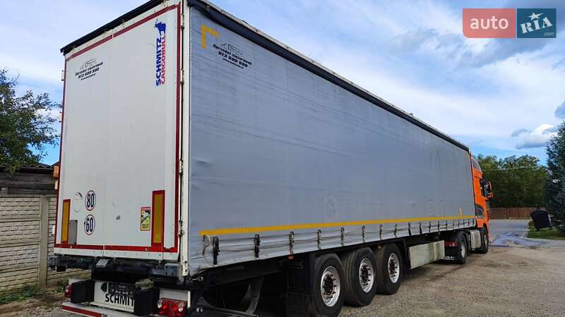 Тентований борт (штора) - напівпричіп Schmitz Cargobull Cargobull 2013 в Києві