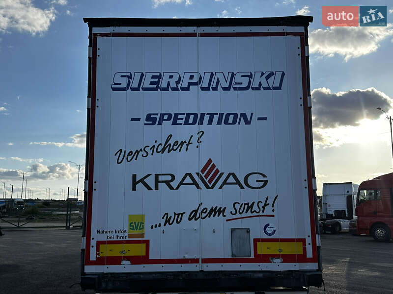 Тентований борт (штора) - напівпричіп Schmitz Cargobull Cargobull 2014 в Умані