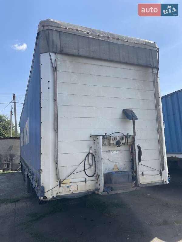 Тентований борт (штора) - напівпричіп Schmitz Cargobull Cargobull 2004 в Любашівці