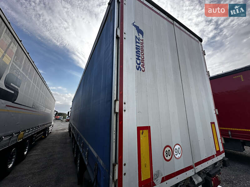 Тентованный борт (штора) - полуприцеп Schmitz Cargobull Cargobull 2011 в Умани