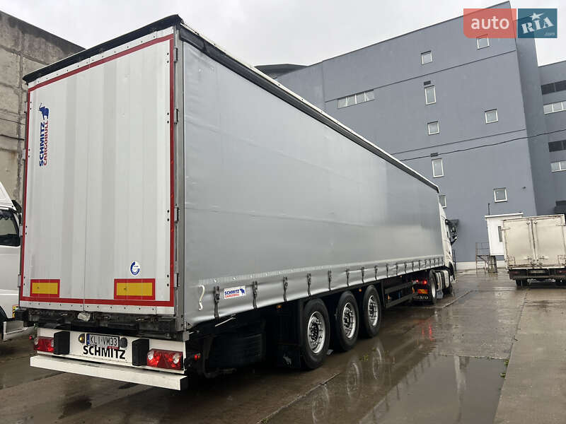 Тентованный борт (штора) - полуприцеп Schmitz Cargobull Cargobull 2012 в Львове