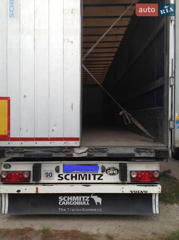 Тентованный борт (штора) - полуприцеп Schmitz Cargobull Cargobull 2007 в Мукачево