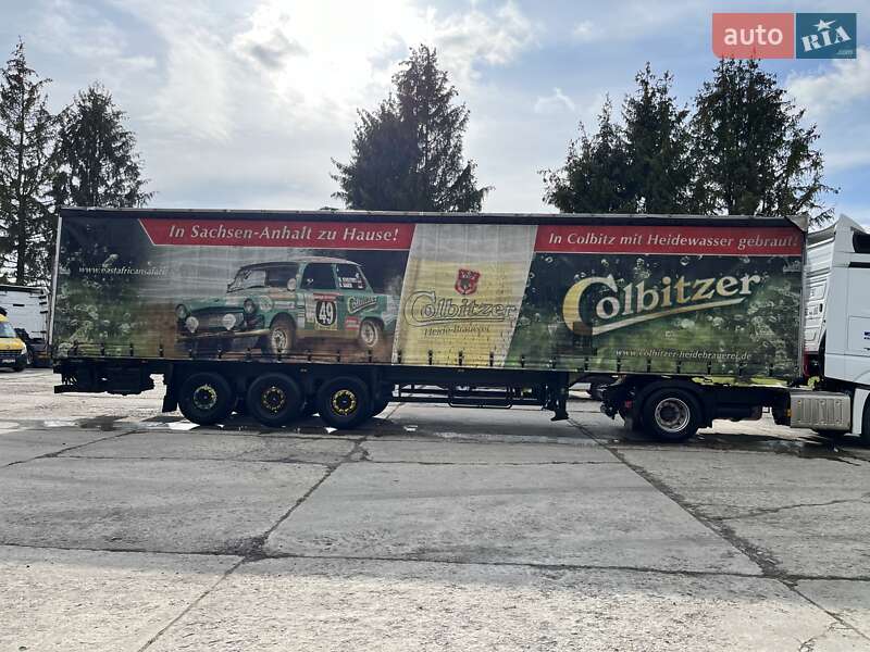 Тентований борт (штора) - напівпричіп Schmitz Cargobull Cargobull 2013 в Львові