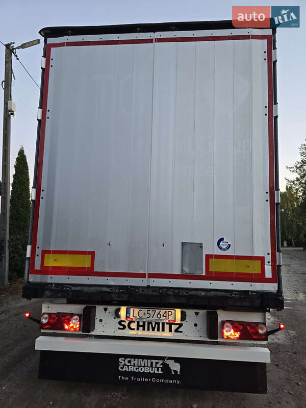 Тентований борт (штора) - напівпричіп Schmitz Cargobull Cargobull 2015 в Львові