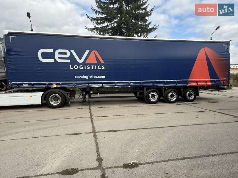 Тентованный борт (штора) - полуприцеп Schmitz Cargobull Cargobull 2015 в Надворной