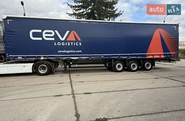 Тентований борт (штора) - напівпричіп Schmitz Cargobull Cargobull 2015 в 