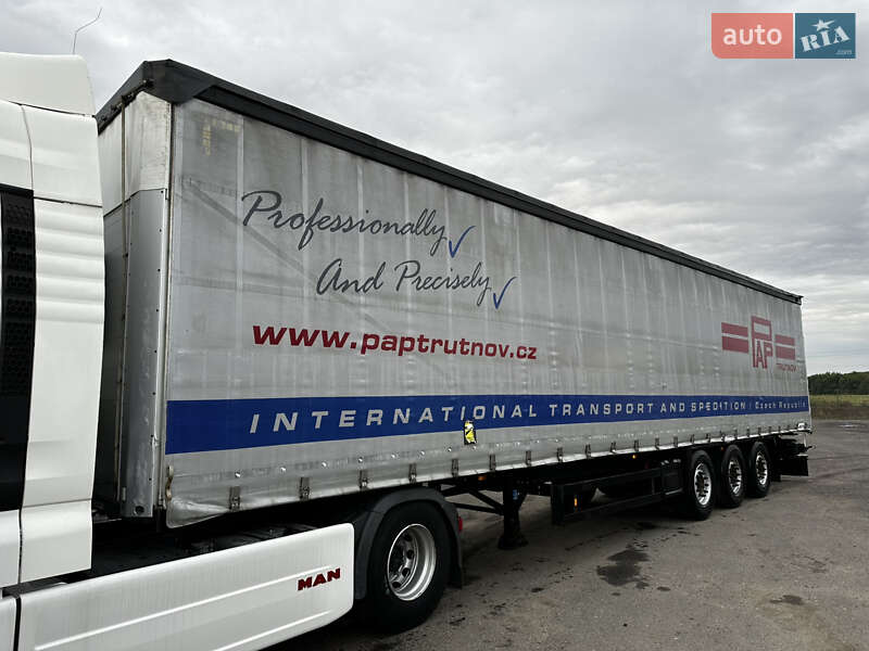 Тентований борт (штора) - напівпричіп Schmitz Cargobull Cargobull 2015 в Умані фото 2 Тентований борт (штора) - напівпричіп Schmitz Cargobull Cargobull 2015 в Умані