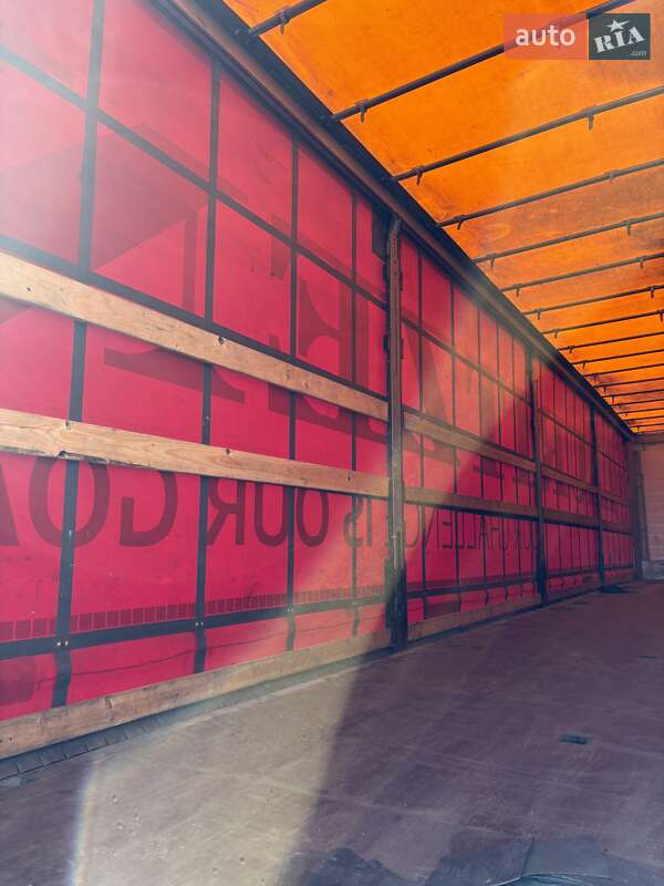 Тентованный борт (штора) - полуприцеп Schmitz Cargobull Cargobull 2016 в Луцке
