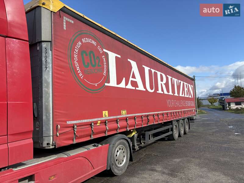 Тентованный борт (штора) - полуприцеп Schmitz Cargobull Cargobull 2016 в Луцке