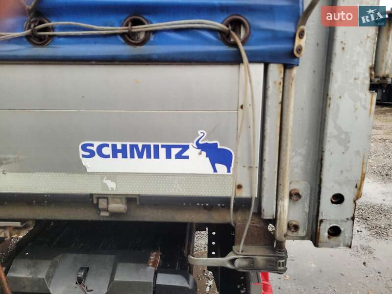 Тентований борт (штора) - напівпричіп Schmitz Cargobull Cargobull 2012 в Львові
