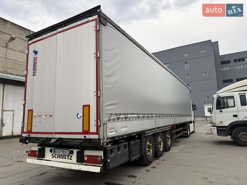 Тентованный борт (штора) - полуприцеп Schmitz Cargobull Cargobull 2014 в Львове