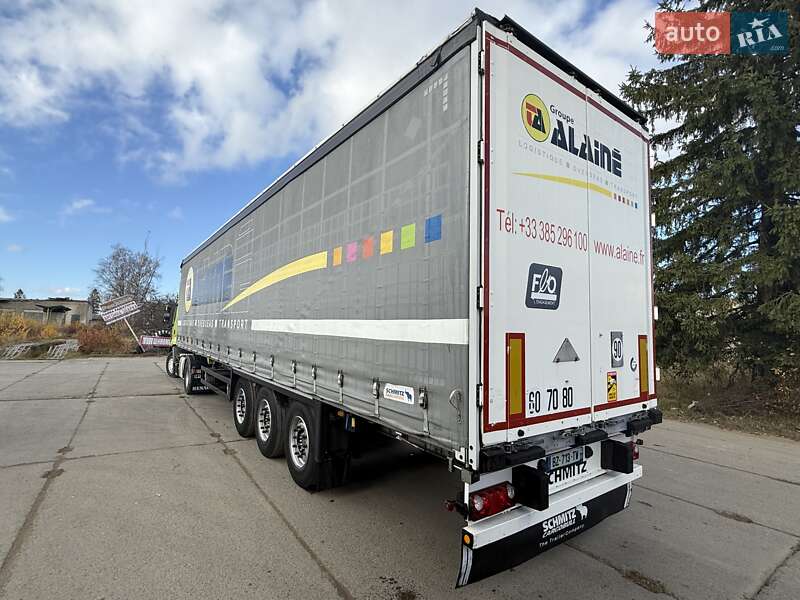 Тентованный борт (штора) - полуприцеп Schmitz Cargobull Cargobull 2012 в Надворной фото 3 Тентованный борт (штора) - полуприцеп Schmitz Cargobull Cargobull 2012 в Надворной