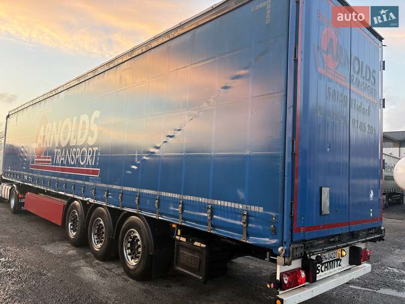 Тентований борт (штора) - напівпричіп Schmitz Cargobull Cargobull 2014 в Луцьку