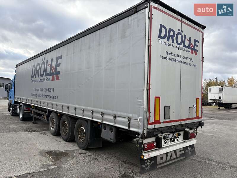 Тентований борт (штора) - напівпричіп Schmitz Cargobull Cargobull 2015 в Луцьку