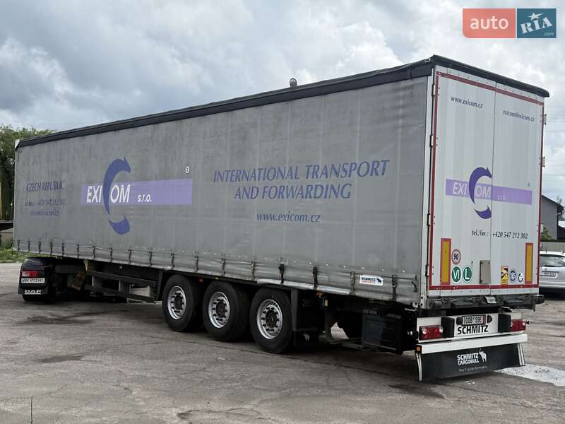 Бортовой полуприцеп Schmitz Cargobull Cargobull 2014 в Ровно