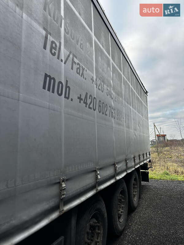 Тентований борт (штора) - напівпричіп Schmitz Cargobull Cargobull 2011 в Умані