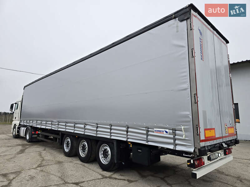 Тентованный борт (штора) - полуприцеп Schmitz Cargobull Cargobull 2016 в Львове