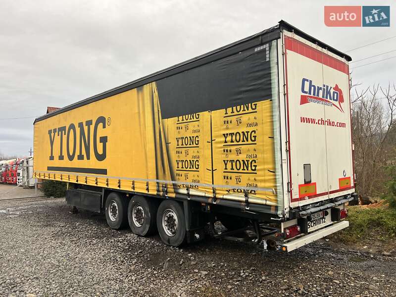 Тентованный борт (штора) - полуприцеп Schmitz Cargobull Cargobull 2016 в Хусте