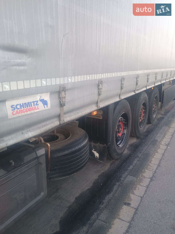 Тентованный борт (штора) - полуприцеп Schmitz Cargobull Cargobull 2015 в Луцке