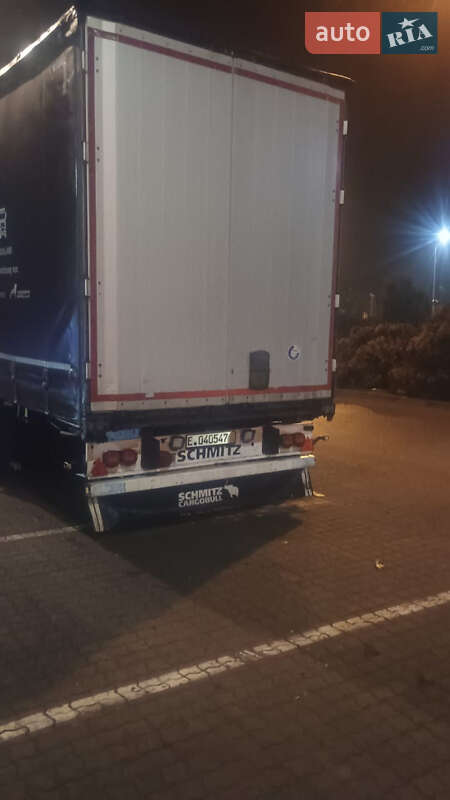 Тентованный борт (штора) - полуприцеп Schmitz Cargobull Cargobull 2014 в Луцке
